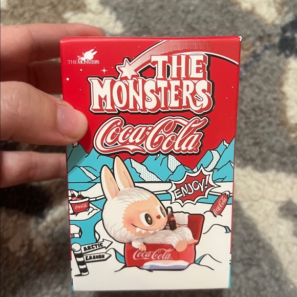 Labubu The Monsters Coca Cola Other - Labubu The Monsters Coca Cola Series Little Snowman Arctic Design New In Box